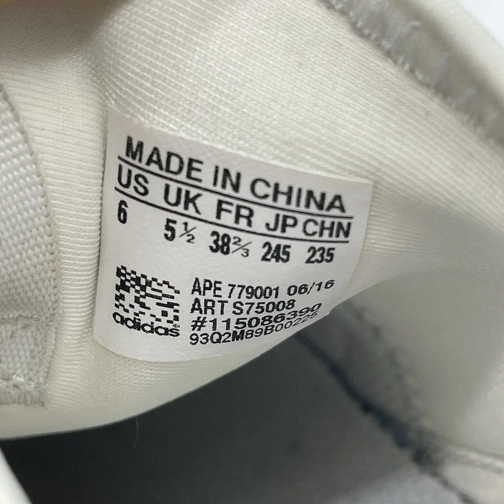 Adidas Originals Tubular Radial K S75008 Youth Size 6 Running Shoes White